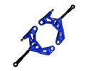 3RACING Auper D6 Aluminum Front Lower Arm Ver. 2 Blue - SAK-D6802/BU/V2 3RACING Auper D6 Aluminum Front Lower Arm Ver. 2 Blue - SAK-D6802/BU/V2