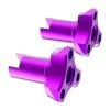 3RACING Auper D6 Purple Aluminum Wheel Adaptor - SAK-D6817/PU 3RACING Auper D6 Purple Aluminum Wheel Adaptor - SAK-D6817/PU
