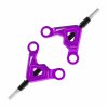 3RACING Auper D6 Aluminium Rear Upper Arm Purple - SAK-D6823/PU 3RACING Auper D6 Aluminium Rear Upper Arm Purple - SAK-D6823/PU