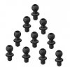 3RACING Sakura D4 Aluminum Body Post Steel 4.8mm Ball Stud L=4 (10 pcs) - 3RAC-BS4804S 3RACING Sakura D4 Aluminum Body Post Steel 4.8mm Ball Stud L=4 (10 pcs) - 3RAC-BS4804S