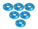 3RACING Aluminium Shock Tower Shim (6pcs) - LIght Blue - 3RAC-WFS820/LB