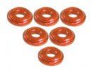 3RACING Aluminium Shock Tower Shim (6pcs) - Orange - 3RAC-WFS820/OR